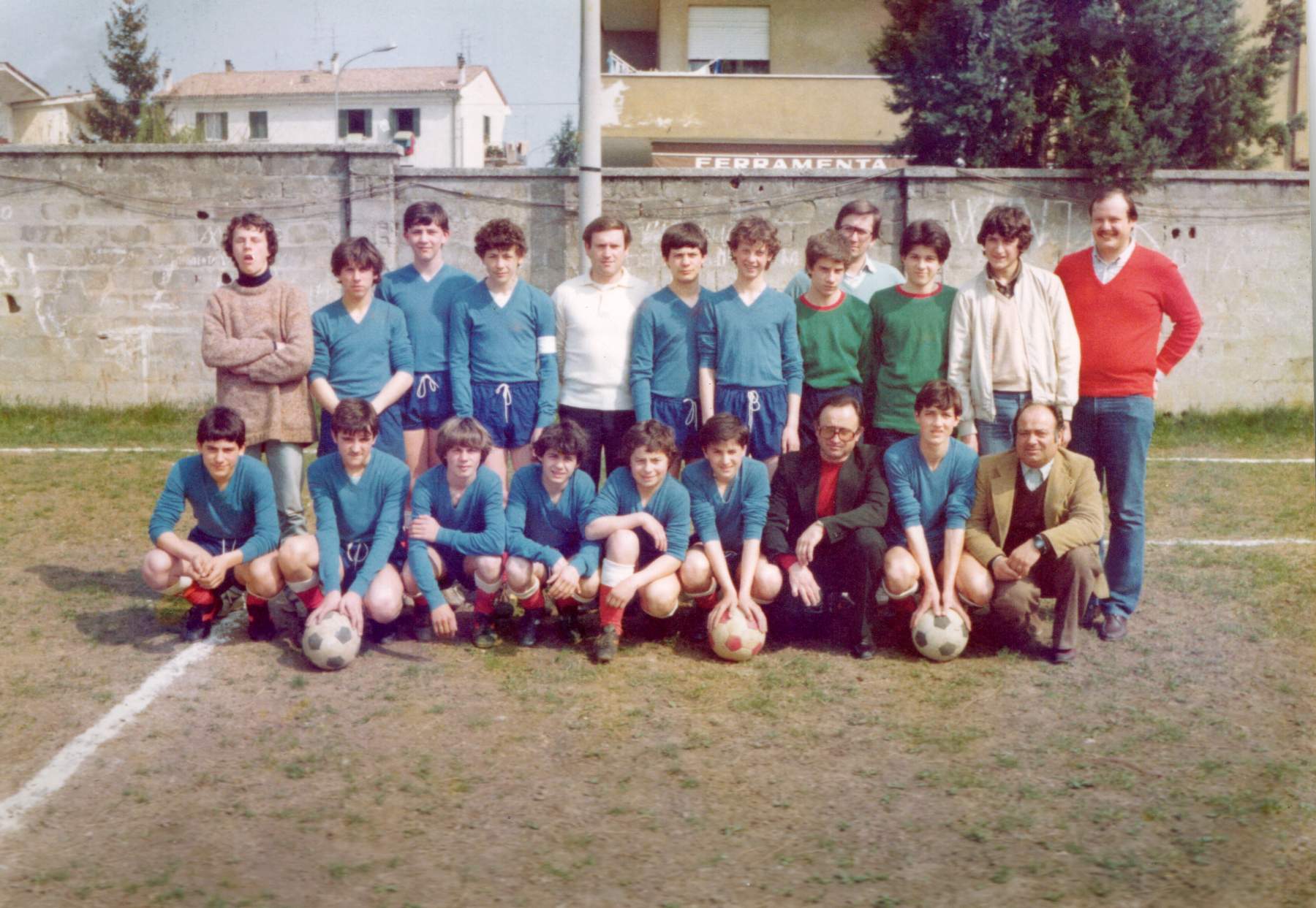 Marzio Borlina, Giuseppe Comazzetto, Germano Bonato, Michele Deon, Sandro Precoma, Ivo Susin, Sergio Lucchese, Francesco Tonello, (Accompagnatore??), Andrea Polloni, Danilo Bandiera, Diego Danieli Luigi Susin, Stefano Serena, Claudio Fasan, Dino Botter, Luigi Reginato, Fabio Basso, Carlo Cavarzan, Flavio Martinazzo, Armando Carniel.