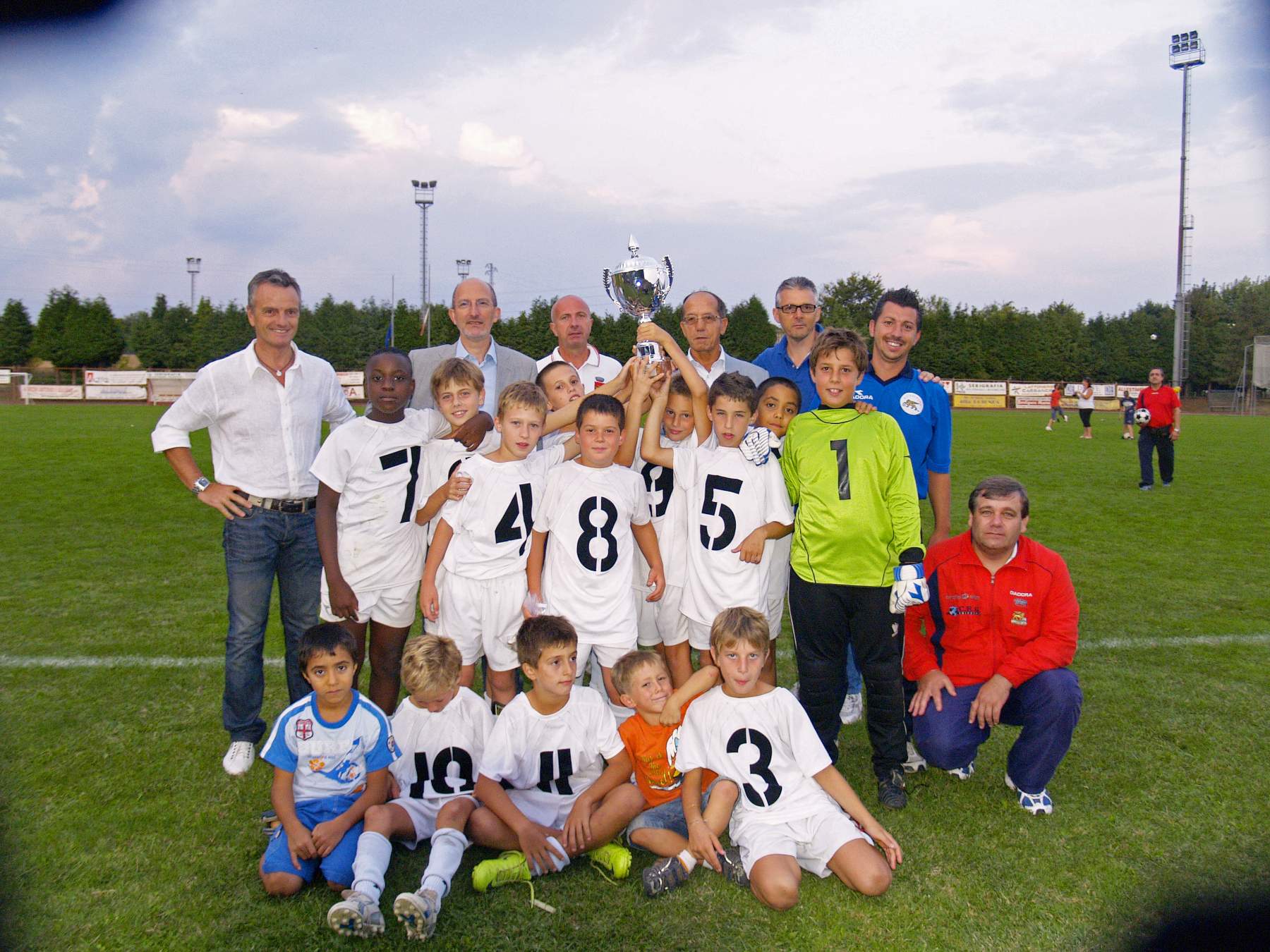 La squadra, Baccega Nicola,  Martignago Christian, Borlina Tommaso, Quagliotto Alberto,   Dal Molin Lorenzo, Fiorin Sergio Antonio, Imoh  Chiedoziem , Visentin Gianluca, Moretto Samuele, Bordin Michele, Spagnol Luca, Abbad  Yassine. Allenatore: Salvador Diego.