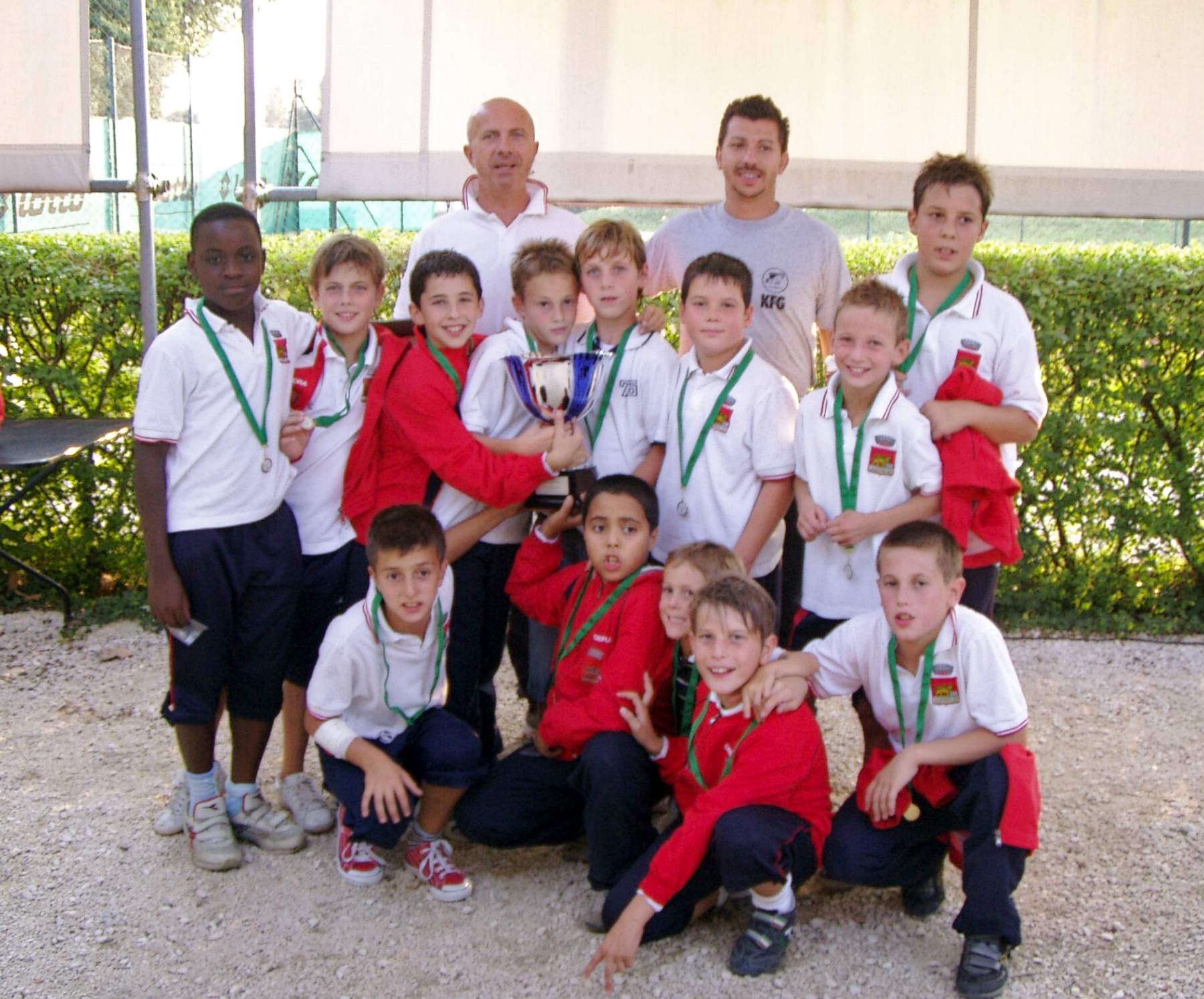 La squadra, Baccega Nicola, Martignago Christian, Borlina Tommaso, Martinelli Alessandro, Dal Molin Lorenzo, Fiorin Sergio Antonio, Imoh Chiedoziem, Visentin Gianluca, Moretto Samuele, Bordin Michele, Spagnol Luca,  Abbad  Yassine e Rossi Andrea. Allenatore: Salvador Diego, dirigente Martignago Manuele. 