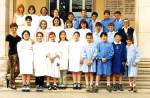 Ci Sono da alto a sx: Maestra Maria Grazia Panighel, Botter Marta, Mion Elisa, Quagliotto Manola, Padovan Marco, Dal Prą Thomas, Padovan Giacomo, Signori Riccardo, Campagna Pietro. Fila centrale da sx: Bonora Elena, Merlo Francesca, Hogen Jessica, Botti Veronica, Cressina Orsola, Daniel Andrea, Precoma Paolo, suor Franca. In basso da sx: maestra Maria Clara Pivetta, Caverzan Elisa, Brombal Roberta, Gasparin Miriam, Zamprogno Arianna, Giudice Chiara, Poloniato Michael, Massimo Gianluca, Zu Han, Poloni Nicola.